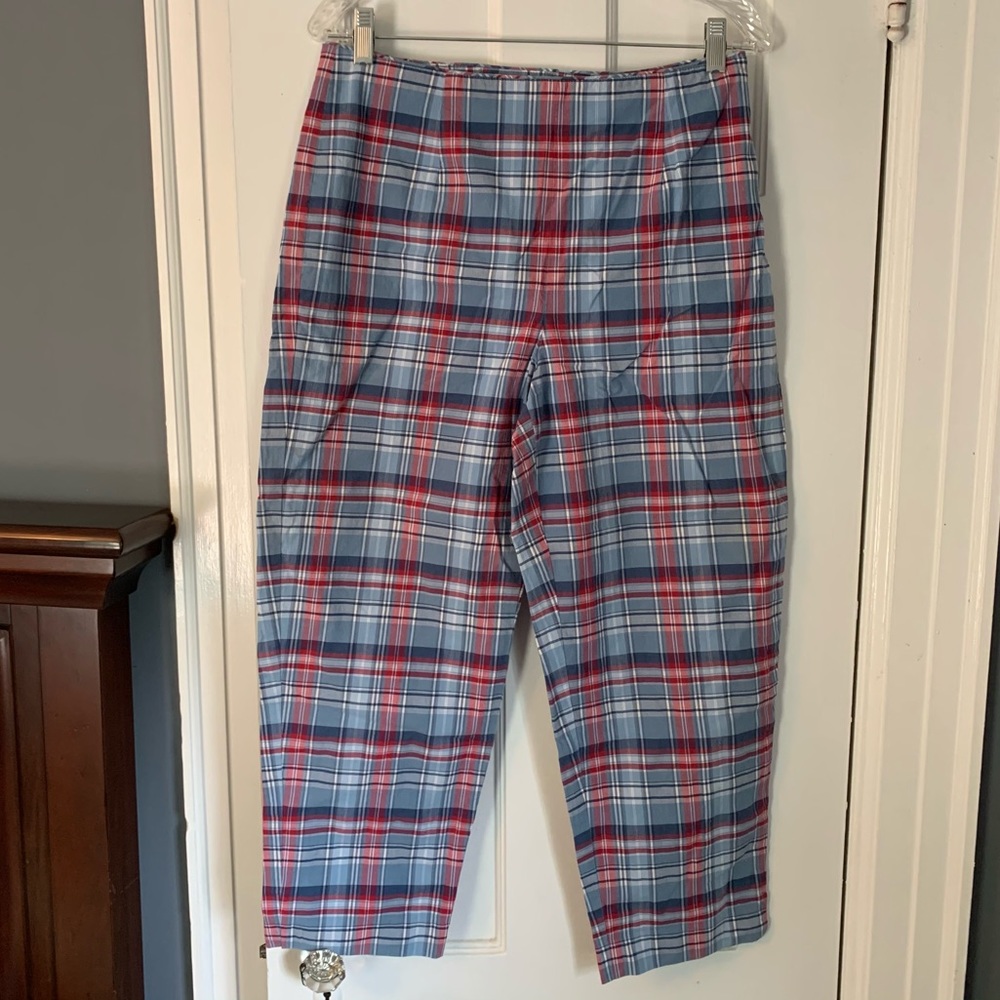 Talbots Plaid Capris
